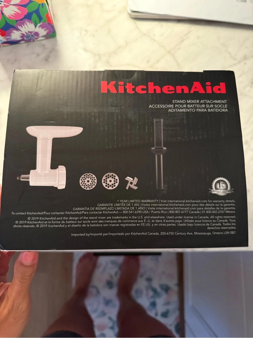 KitchenAid® Food Grinder Attachment - KSMFGA